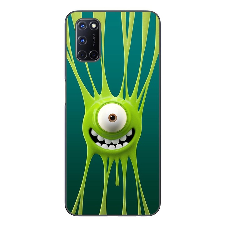 Husa compatibila cu Oppo A72 Silicon Gel Tpu Model Monster Inc