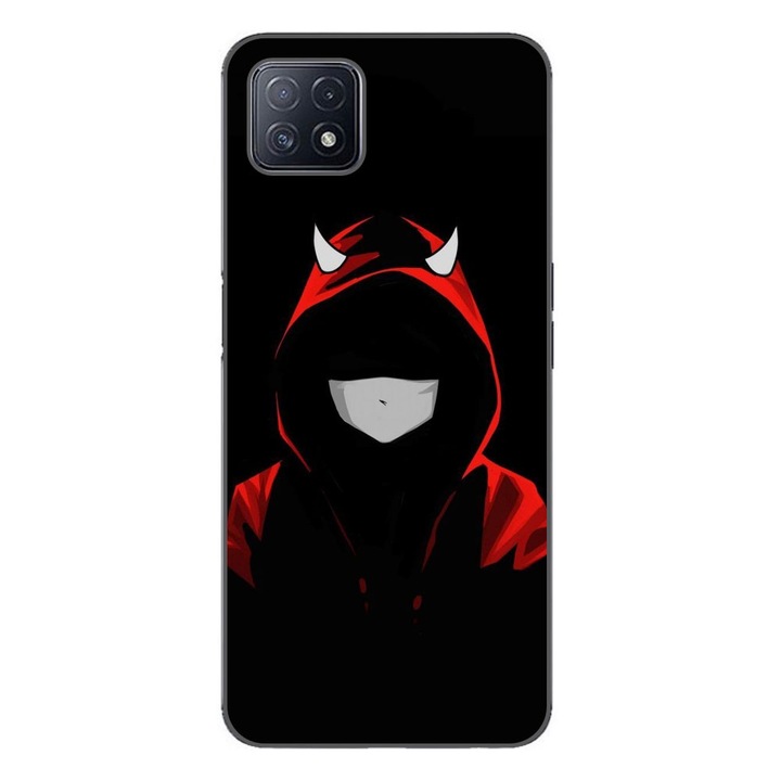 Telefontok, kompatibilis Oppo A73 5G szilikongél Model Devil