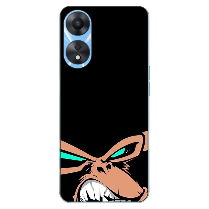 Husa compatibila cu Oppo A78 5G (CPH2483) Silicon Gel Tpu Model Angry Monkey
