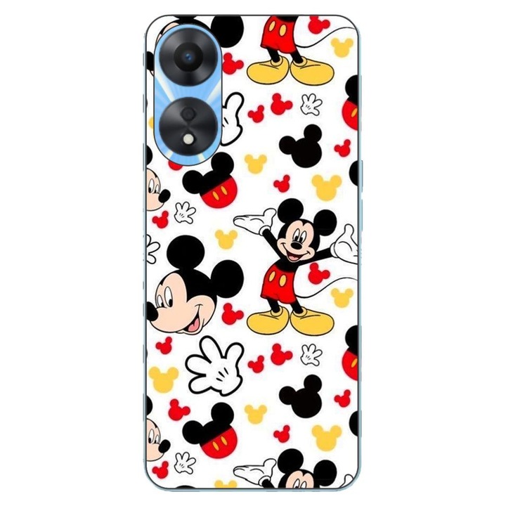 Husa compatibila cu Oppo A78 4G (CPH2565) Silicon Gel Tpu Model Mickey Cool Pattern