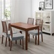 Set 4 Huse Scaun, SINBINTA, Impermeabil, Elastic, Usor de curatat, Masina de spalat, Pentru bucatarie, sufragerie, hoteluri, restaurant, Poliester, Universala, Gri deschis