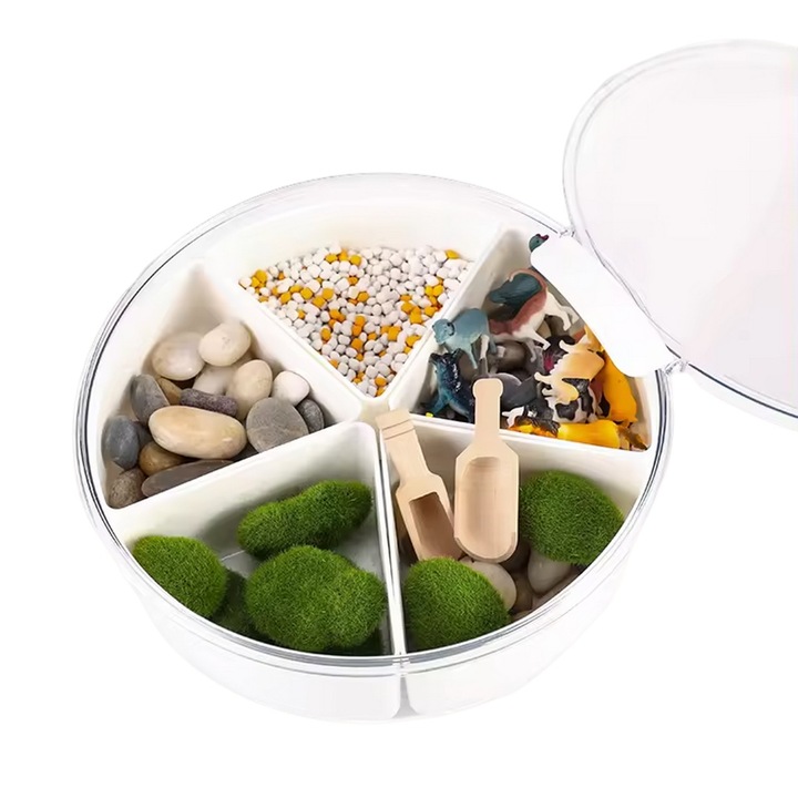 Joc educativ si interactiv, Farm Sensory, set senzorial ferma, varsta 3+