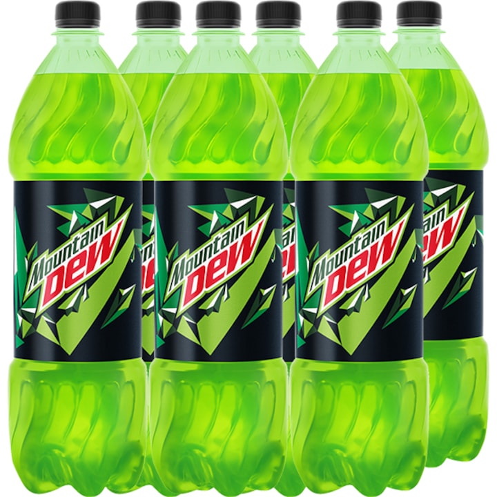 Bautura Carbogazoasa Lemon, 6 x 2 L, Mountain Dew