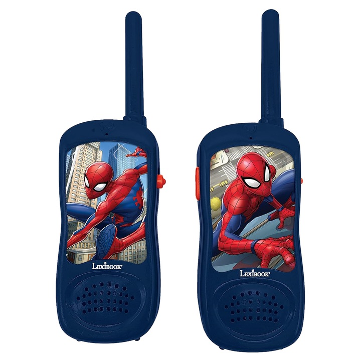 Lexibook Statii radio Spider-Man cu raza de actiune 120 de metri