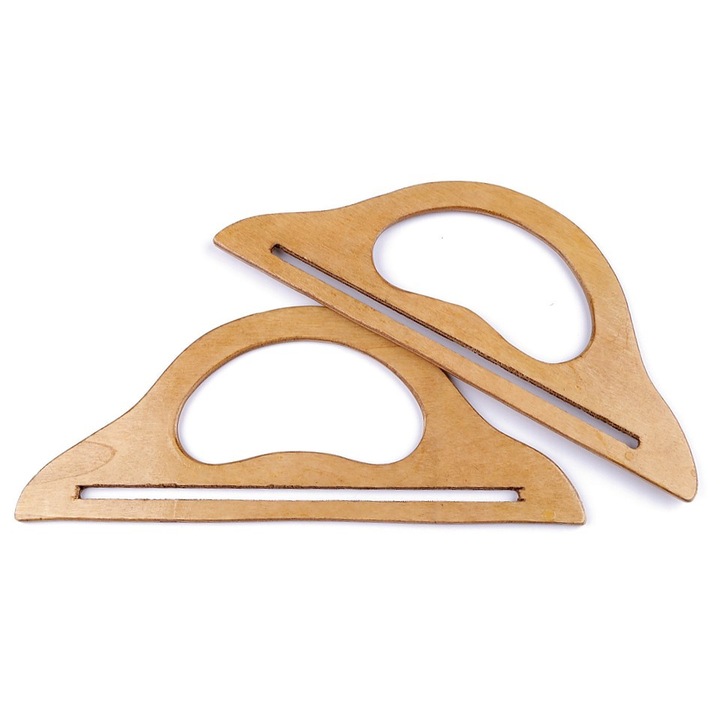 Fa fogantyúk Egyenes táskához