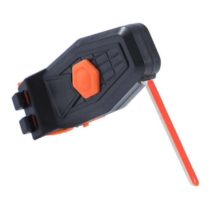 Lumina spate bicicleta, LED Lumina de avertizare, USB | Type-C, inalta luminozitate,12x8.5x3cm, Albastru