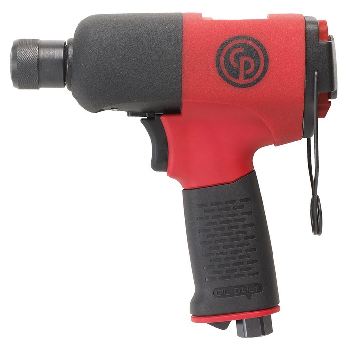 Masina de insurubat cu impact, pneumatica, tip pistol, cap patrat 7/16 Hex, priza aer 1/4", cuplu maxim 450Nm, Chicago Pneumatic CP8232-QC