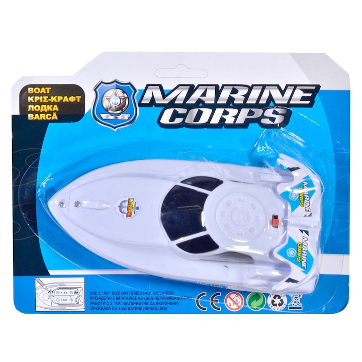 DecorCasa Marine Corps Játék hajó, 15 cm