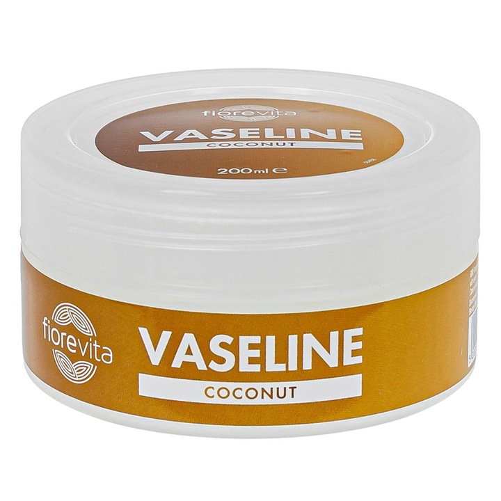 Vaselina Fiorevita, Aroma Nuca de Cocos, Capacitate 200 ml