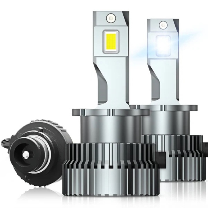 Комплект от 2 автомобилни крушки Xenon Auxito® LED, D2S, Plug&Play, Canbus, 120 W, 24000 Lumens