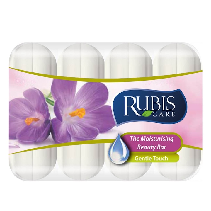 Твърд сапун с аромат и деликатен допир 60гр 4бр