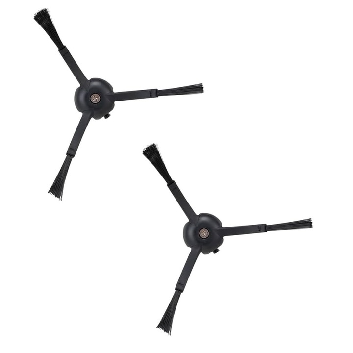 Oldalkefék kompatibilisek Roborock S8 MaxV Ultra, S8 Max Ultra, Fekete - 2 db