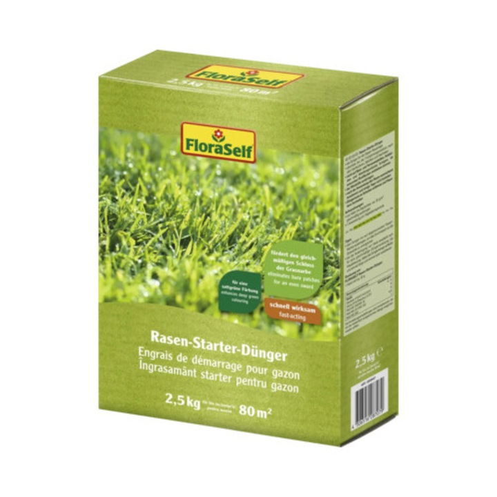Ingrasamant Start Pentru Gazon Floraself 2, 5 Kg