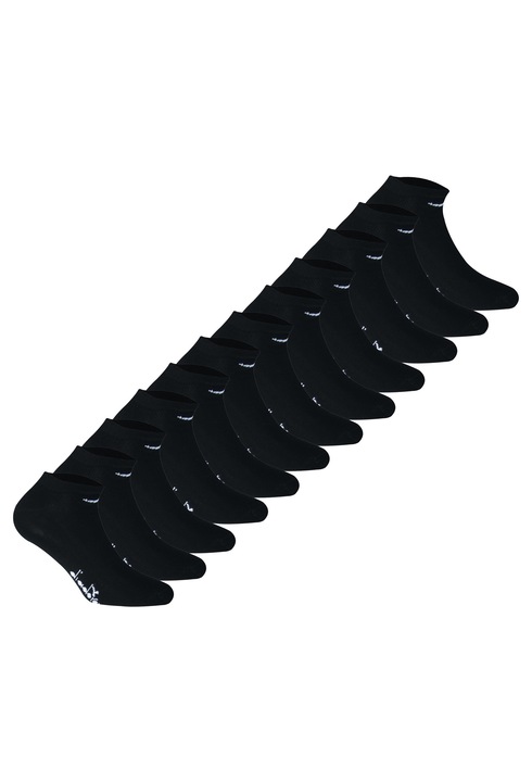 Diadora, Set de sosete pana la glezna, unisex - 12 perechi, Negru
