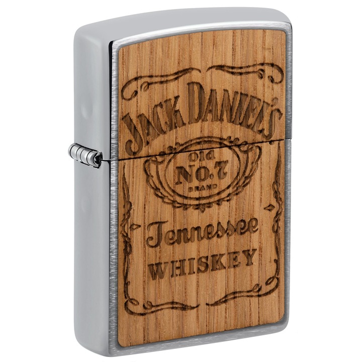 Bricheta Zippo 48392 Jack Daniels Tennessee Whiskey Woodchuck