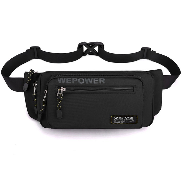 Sportos övtáska, nylon, futáshoz, többszínű, nagy méretű