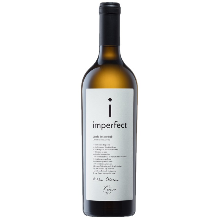 Vin Alb Crama Rasova Imperfect, Feteasca Regala & Feteasca Alba, Sec, 0.75l