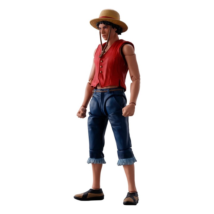 Figurina One Piece S.H. Figuarts Action Figure Monkey D. Luffy Netflix 14 cm