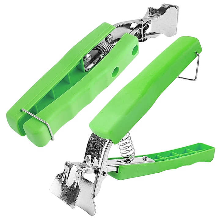 Set de 2 clesti pentru copt, gxwcyi, maner antiderapant, verde