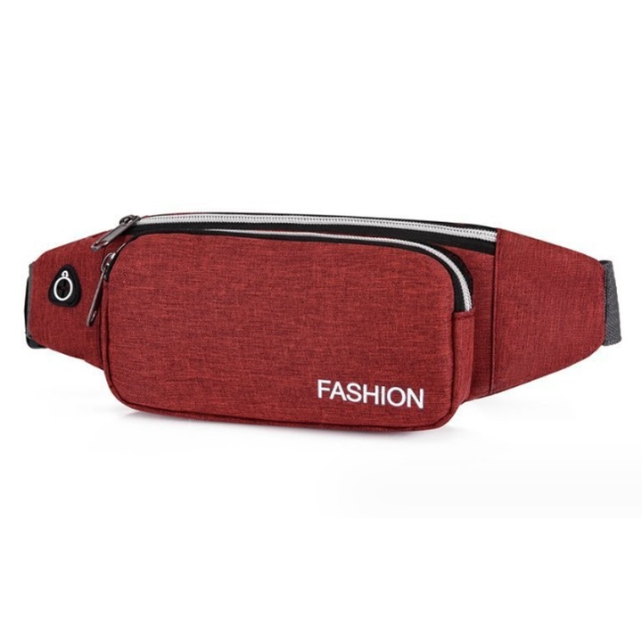 Uniszex sporttáska, keresztpántos modell, nagy méret, több rekesszel, fekete