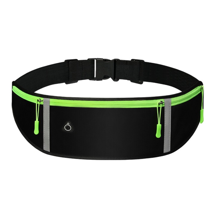 Sporttáska, hosszúkás, három zsebes kialakítás, vízálló anyag, ébenfa szín, férfiaknak