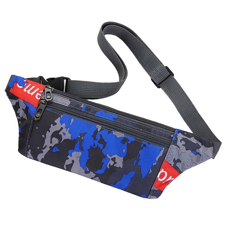 Sporttáska, QttvbTna, Nejlon, Többszínű