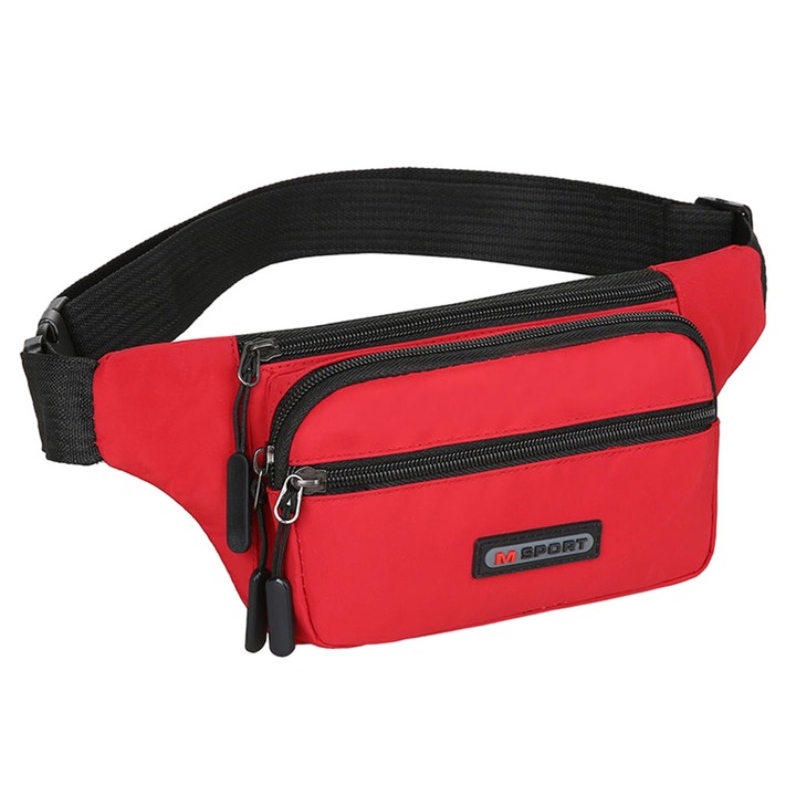 Sporttáska, nagy kapacitású, strapabíró, többszínű, uniszex