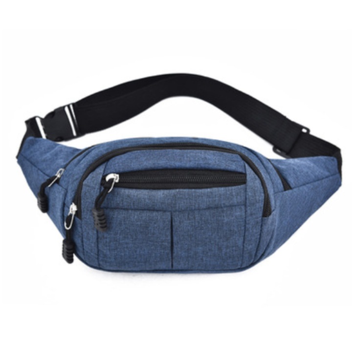 Sporttáska, longziming, nagy kapacitású, pamut, ébenfa