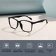 Ochelari protectie calculator, ecran telefon, tableta, laptop, Gaming, anti Lumina Albastra, Anti-reflexie Unisex, cu Toc Ochelari inclus, OUYLAF, Negru