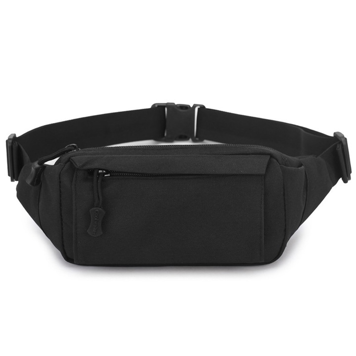 Multifunkcionális vízálló övtáska, oxford anyagból, kopásálló, 30x15cm