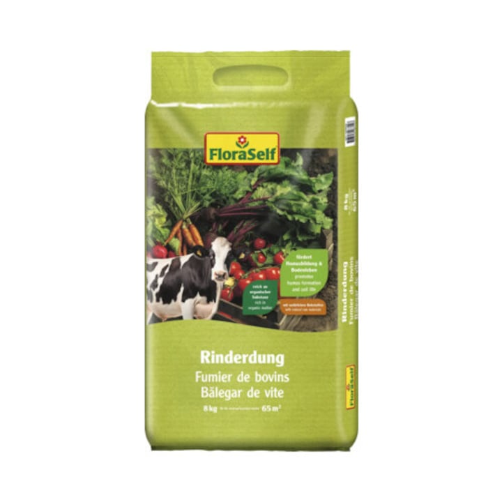 Ingrasamant Organic Din Balegar De Vaca Floraself 8 Kg