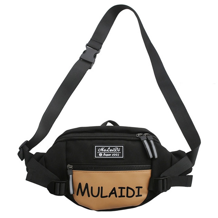 Longziming sporttáska, nagy kapacitású, kopásálló anyagból, ébenfa színű, férfiaknak