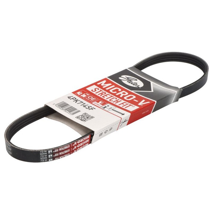 Hosszbordás szíj 4PK714 GATES