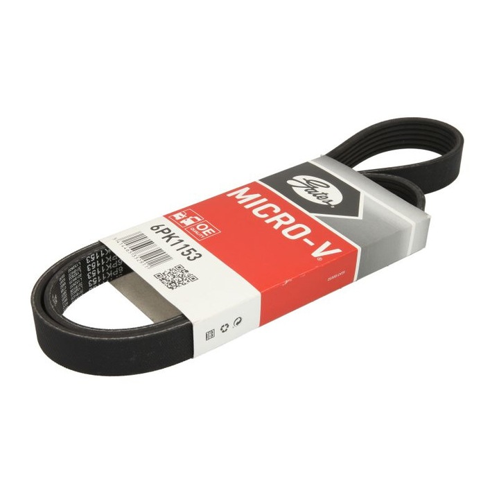 Hosszbordás szíj 6PK1153 GATES