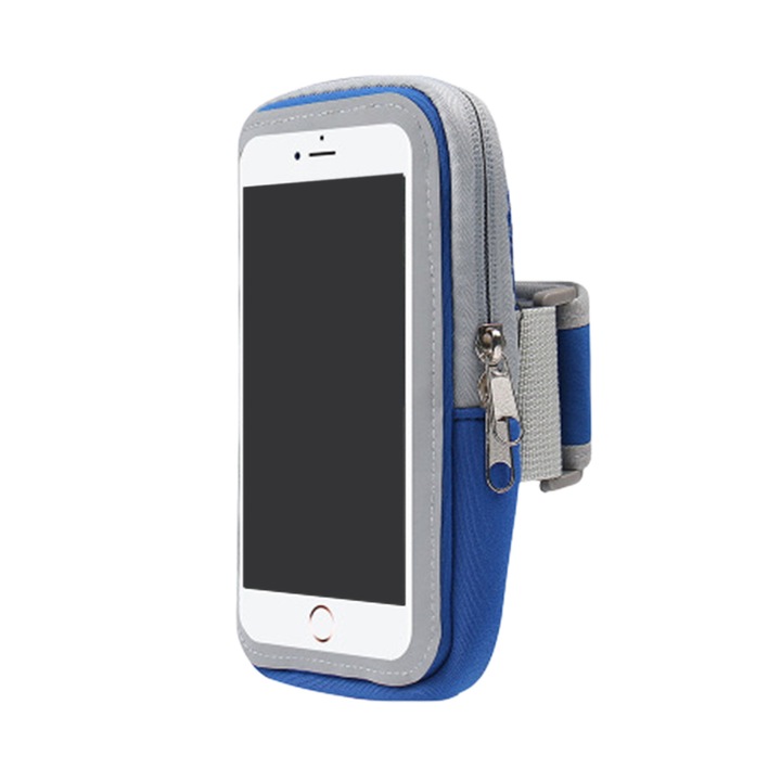 Sportos övtáska, fitneszhez és futáshoz, érintőképernyővel, 6,5 hüvelyk alatti telefonokhoz, sokszínű