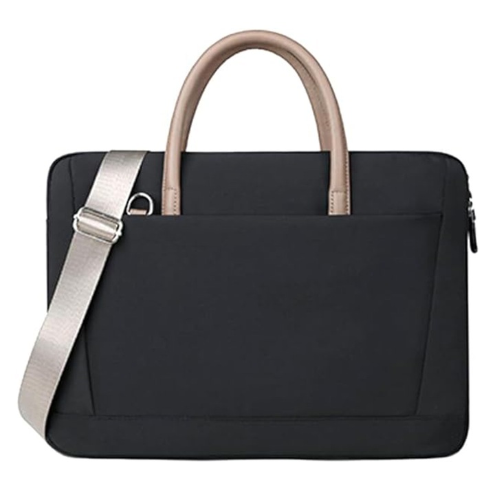 Geanta laptop Peysaitr, panza, negru