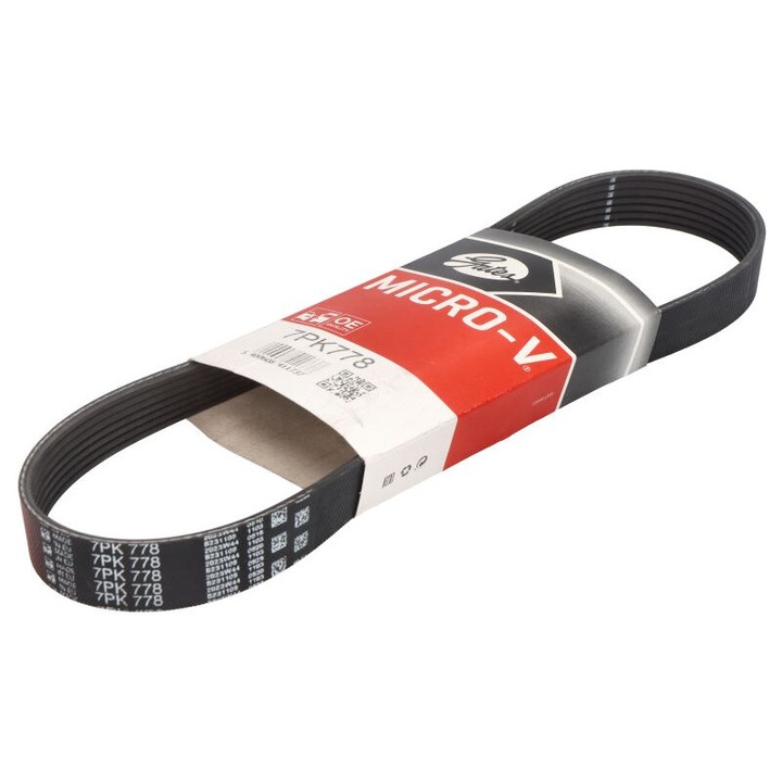 Hosszbordás szíj 7PK778 GATES