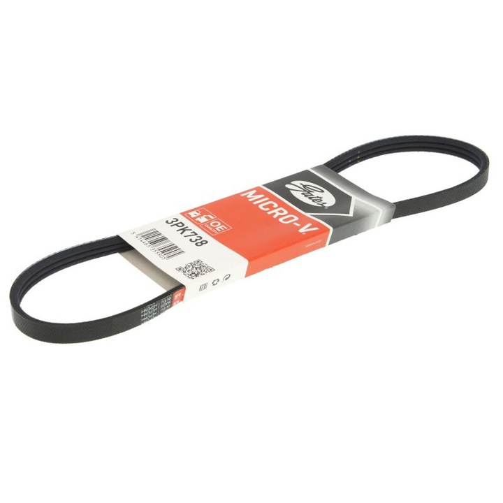 Hosszbordás szíj 3PK738 GATES