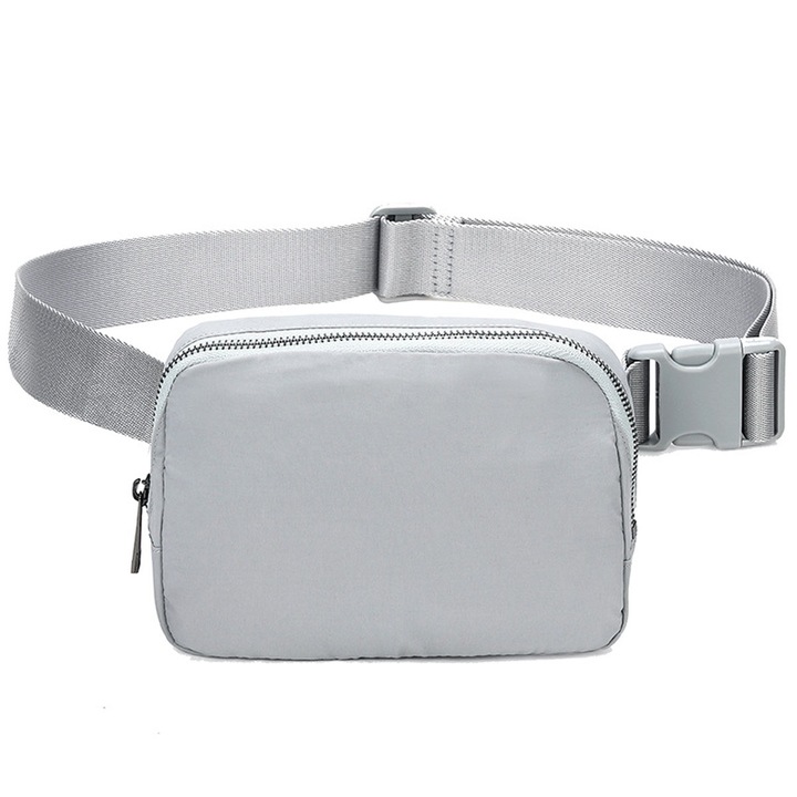 Vízálló nylon táska, Jormftte, 10.5x9x0.7cm, szürke