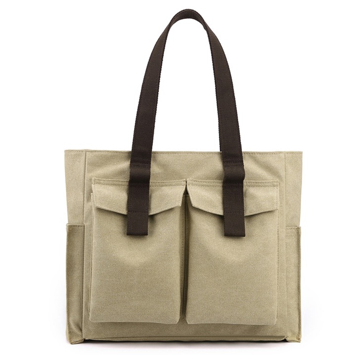 Jormftte női vászontáska, többszínű, 39x11x32cm