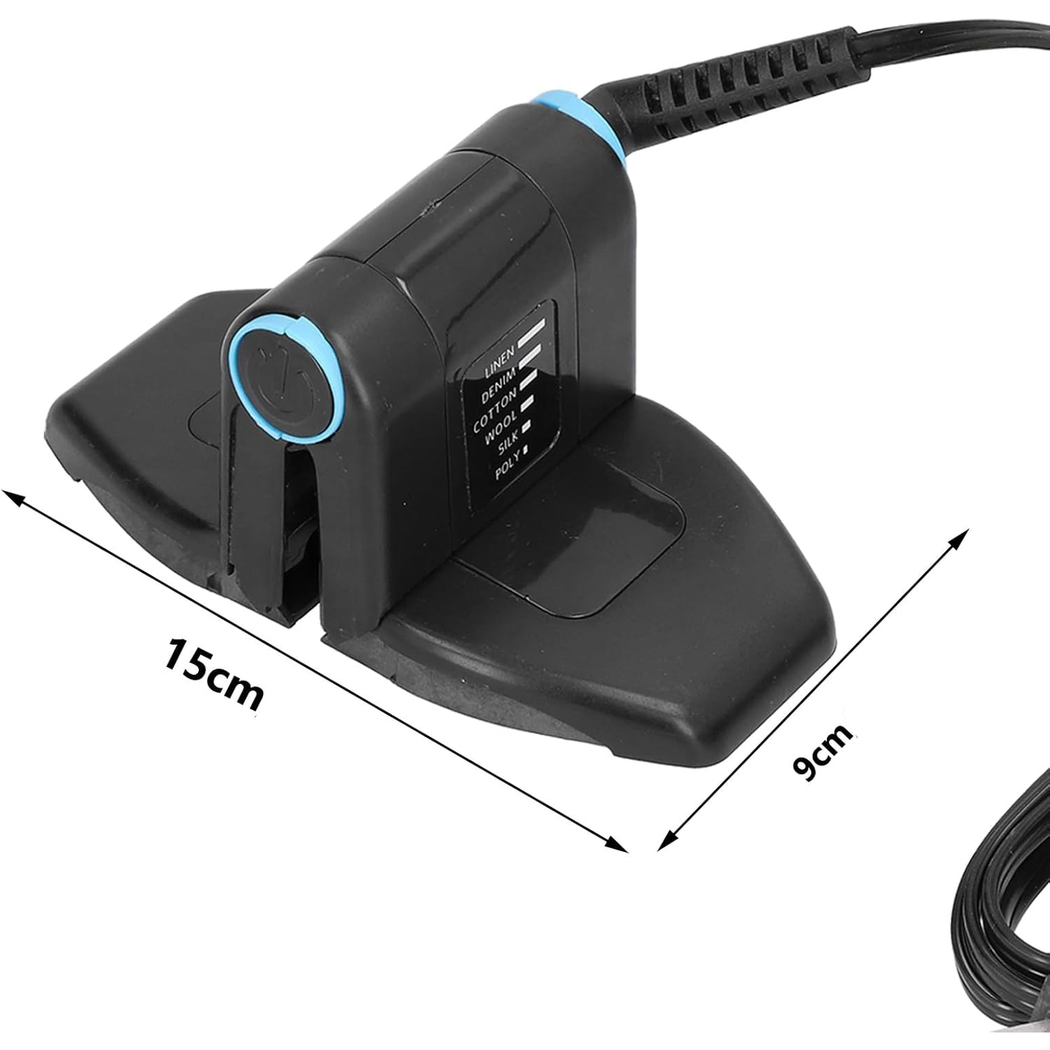 Fier de calcat pliabil pentru calatorii, Portabil, 140 W, Negru