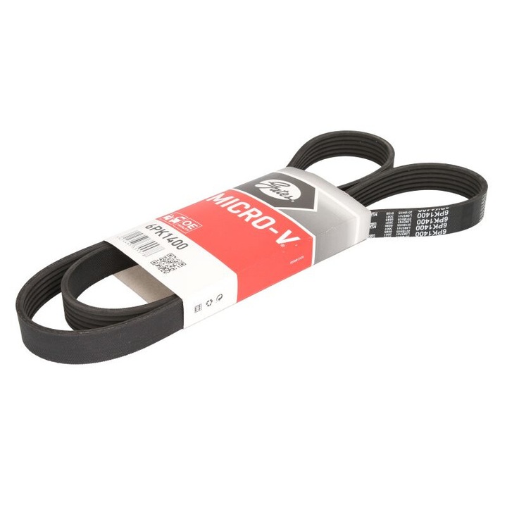 Hosszbordás szíj 6PK1400 GATES