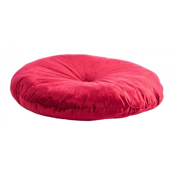 Set 4 perne podea catifea bordo Artemis 90 cm