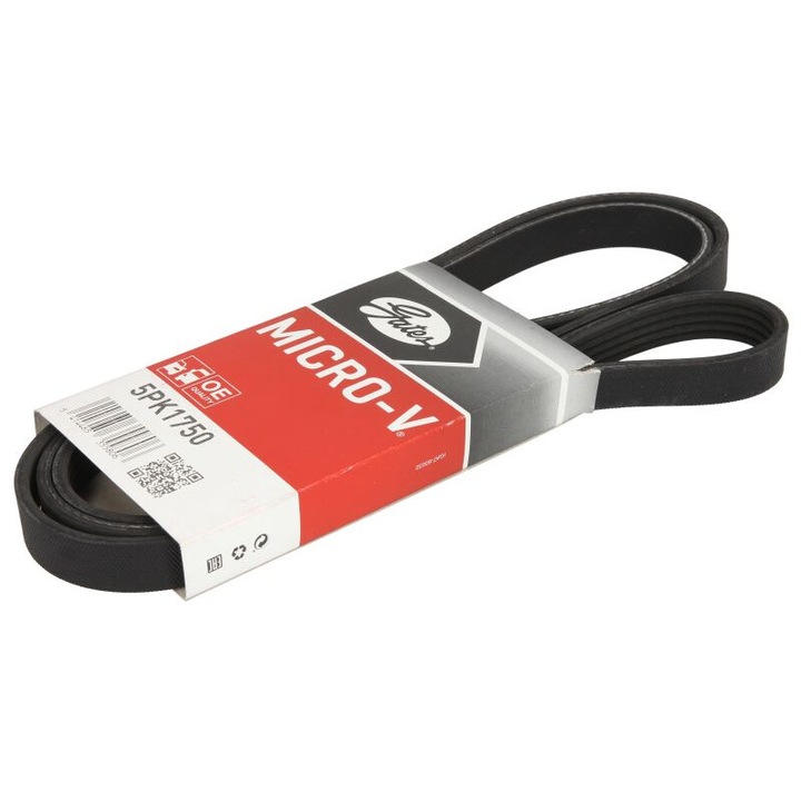 Hosszbordás szíj 5PK1750 GATES