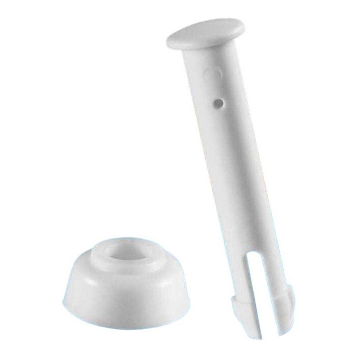 Set 12 conectori piscina, alb, 2.36x2.16 inch