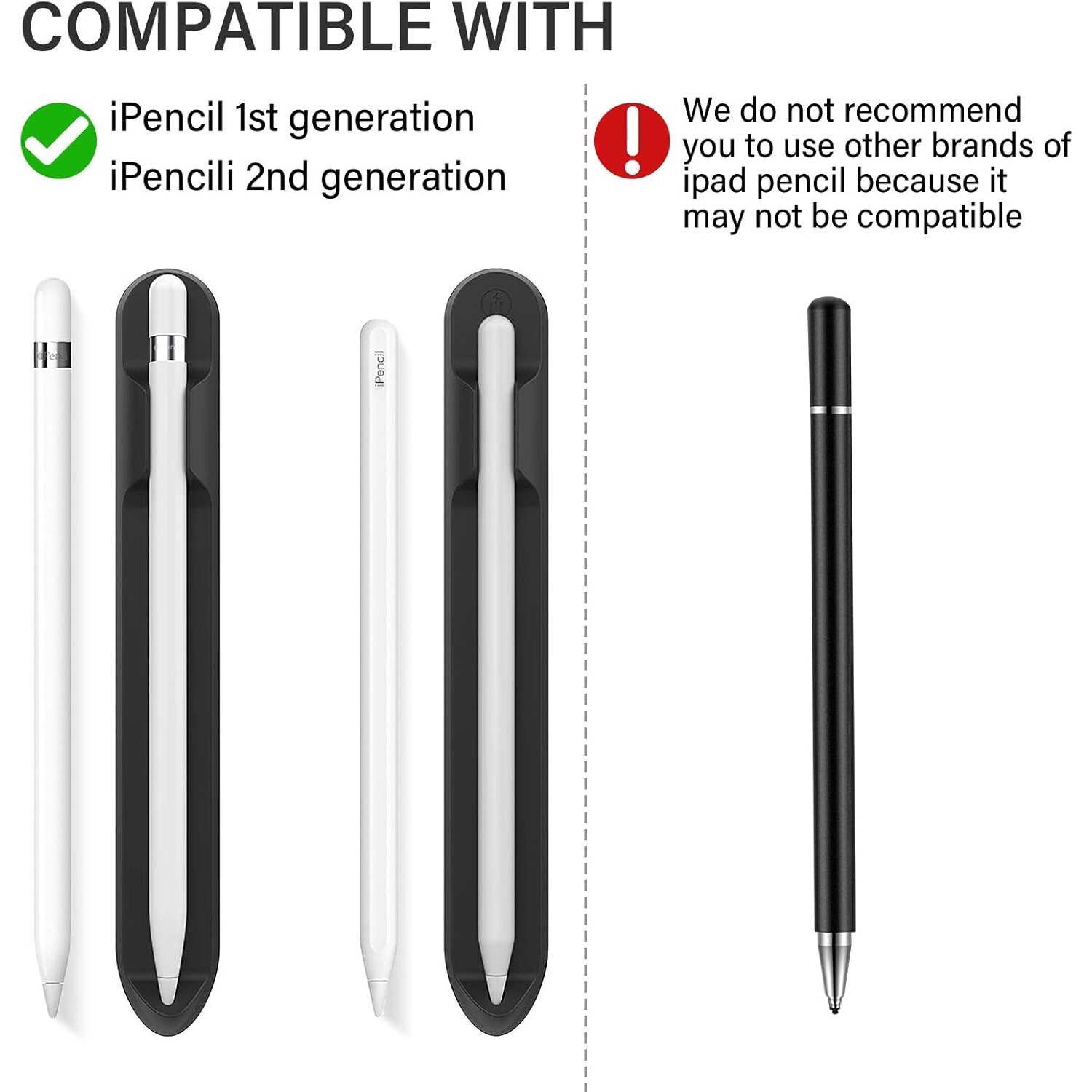 Suport magnetic pentru Apple Pencil, compatibil iPad Pro/Air