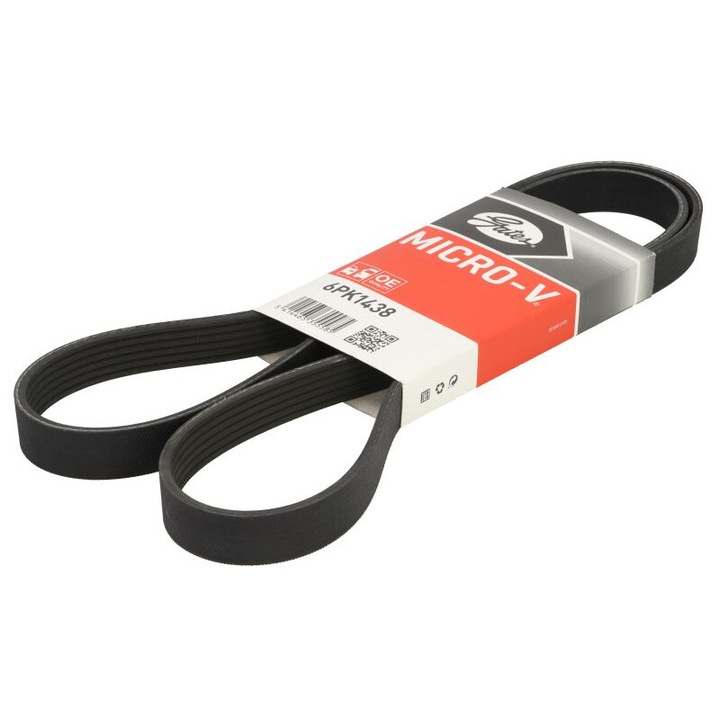 Hosszbordás szíj 6PK1438 GATES