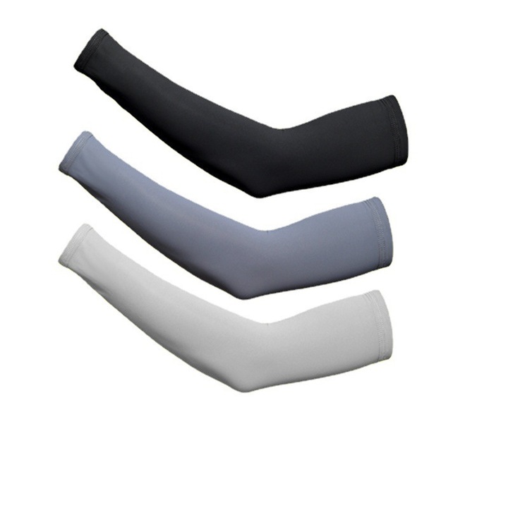 Set 3 huse de racire pentru brat, matase, L, multicolor