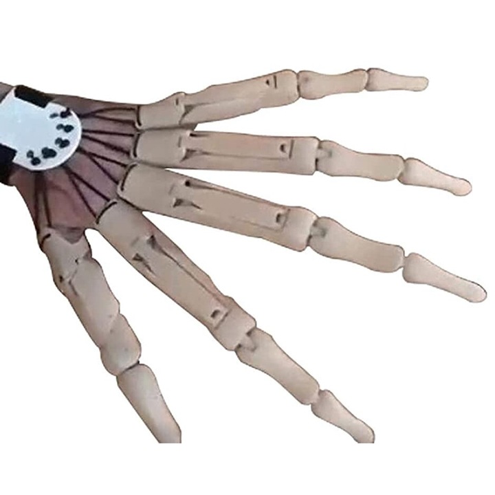 Manusi articulare pentru degete, Halloween, flexibile, bej