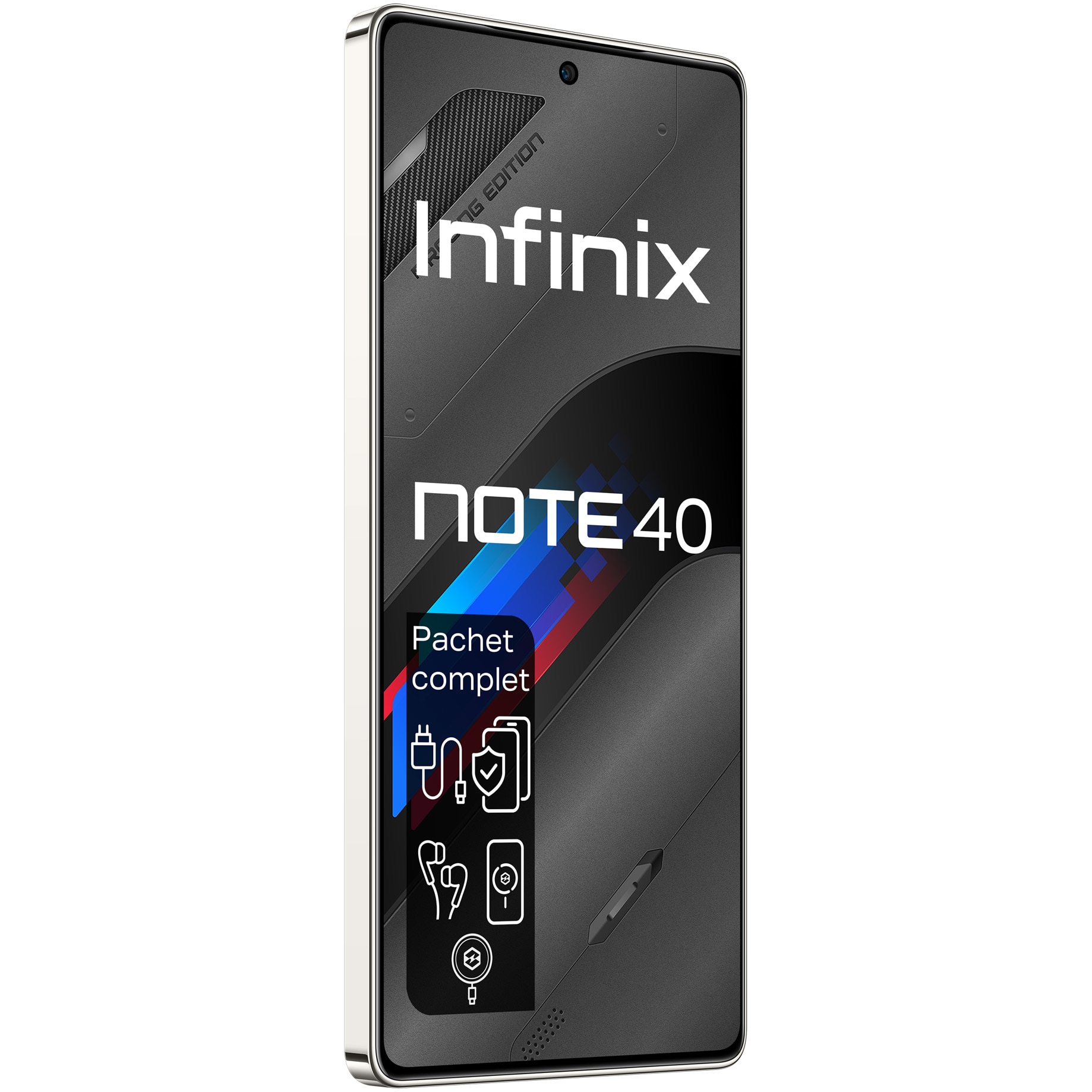 Telefon mobil Infinix NOTE 40, 8GB RAM, 256GB, 4G, Racing Grey